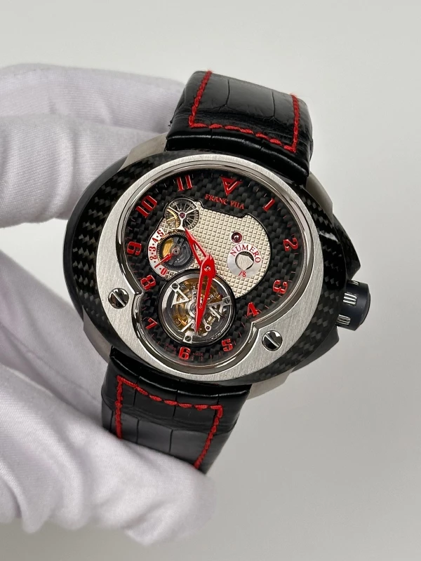 Franc Vila Tourbillon Planetaire Red Gold Piece Unique FVa №1 Carb 4