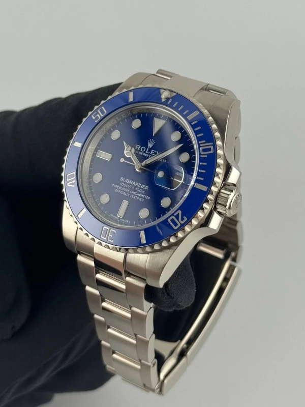 Rolex Date 40mm White Gold Ceramic  116619LB 5