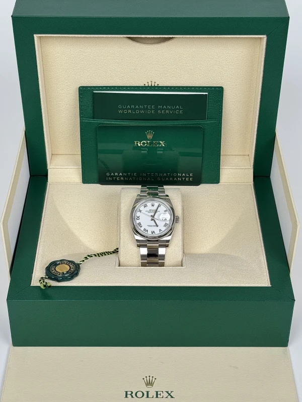 Rolex 36 MM, OYSTERSTEEL 126200-0008 5