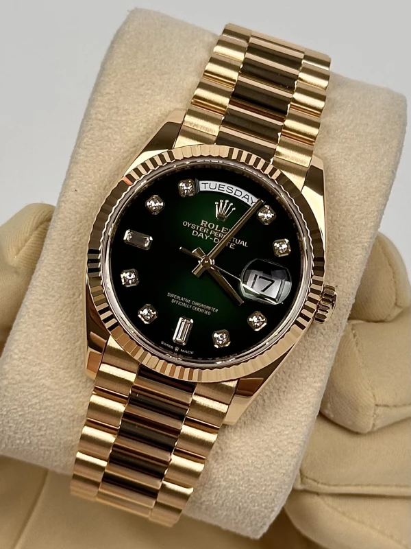 Rolex 36mm Yellow Gold 128238-0069 4