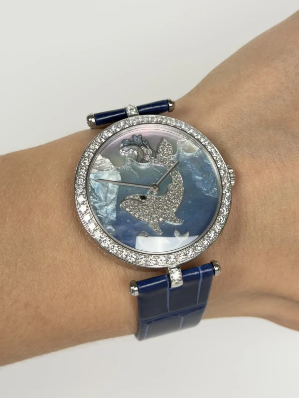Van Cleef & Arpels Les Cadrans Extraordinaires Polar landscape Whale Decor 8