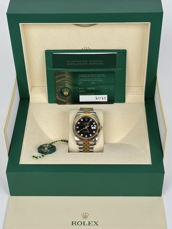 Rolex 41mm Steel and Yellow Gold 126333-0006 5