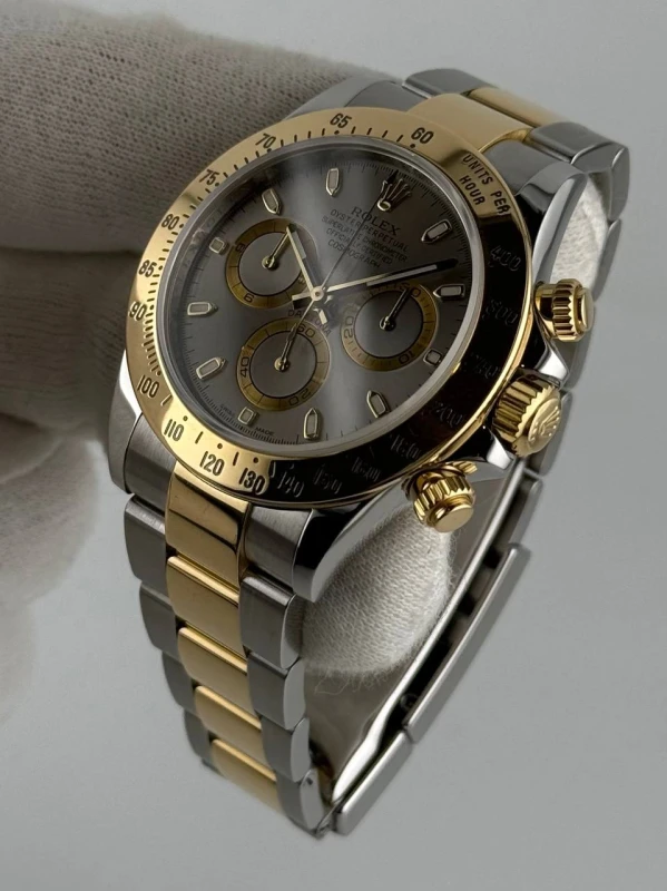 Rolex Cosmograph 40mm Steel and Yellow Gold 116523-0041 4