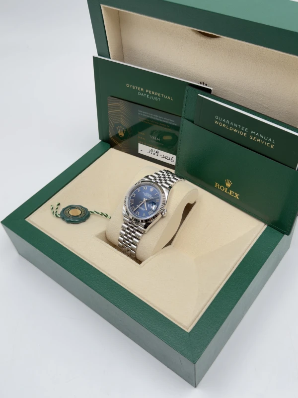 Rolex 36mm Steel and White Gold 126234-0069 5