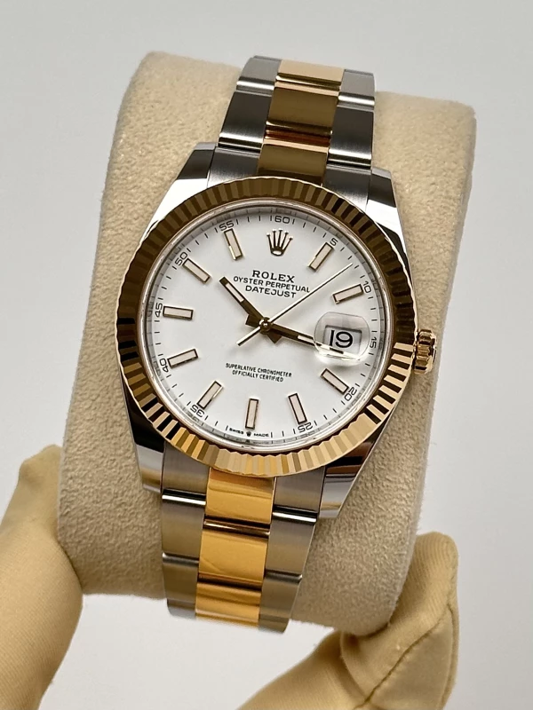 Rolex 41mm Steel and Yellow Gold 126333-0015 4