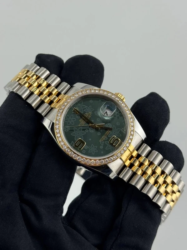 Rolex 36mm Steel and Yellow Gold  116243-0009 6