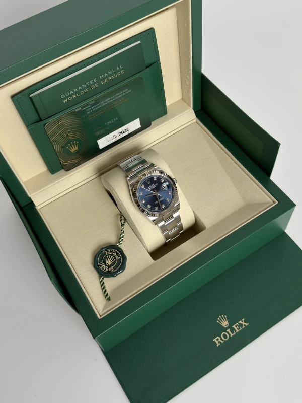 Rolex 36mm Steel and White Gold 126234-0038 5