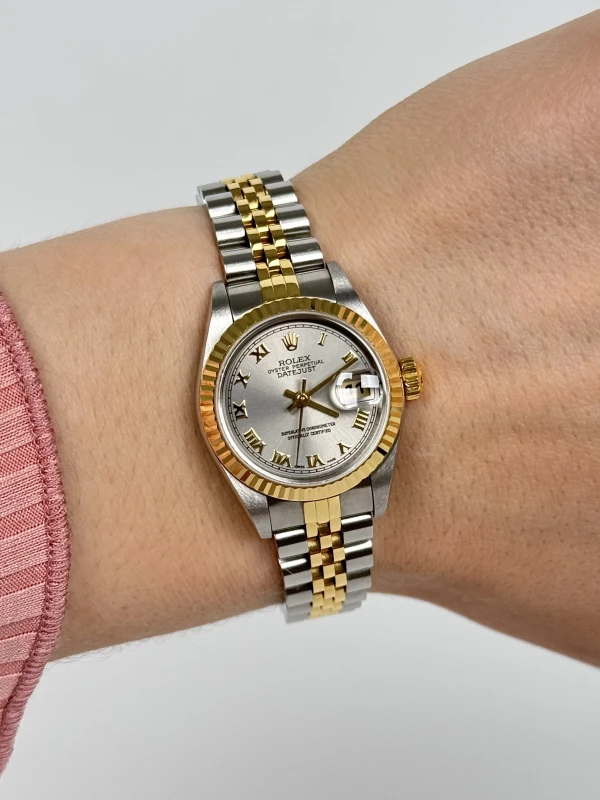 Rolex 28 mm Steel and Yellow Gold 79173 5