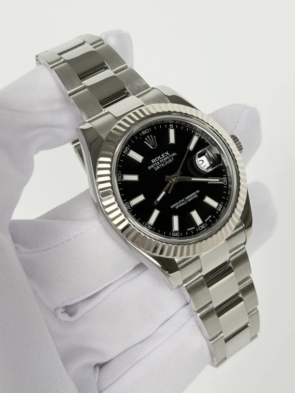 Rolex II 41mm Steel and White Gold 116334 2