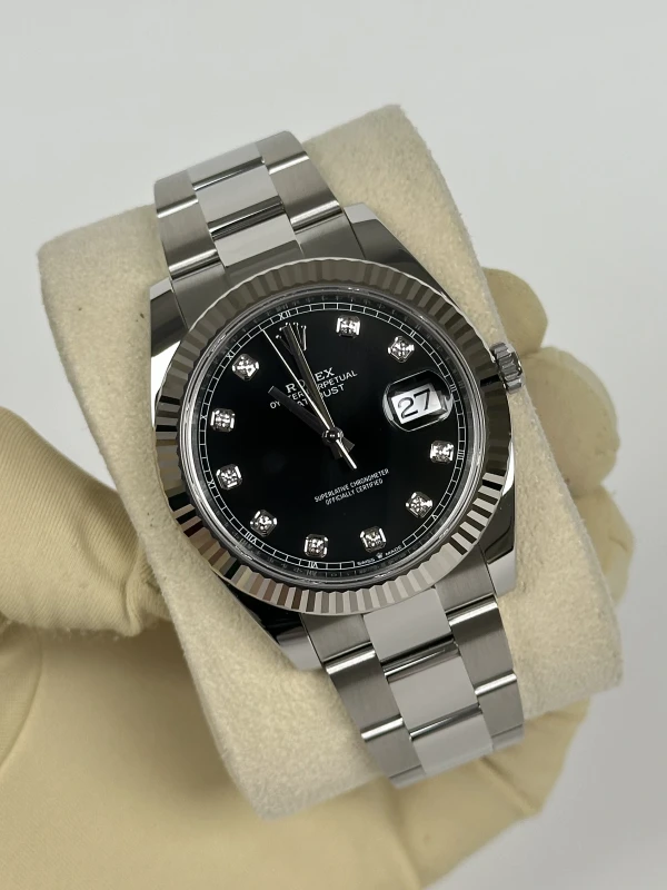 Rolex 41mm Steel and White Gold 126334-0011 2