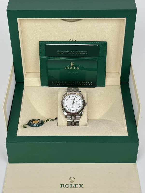 Rolex 41 mm, Oystersteel and white gold 126334-0024 5