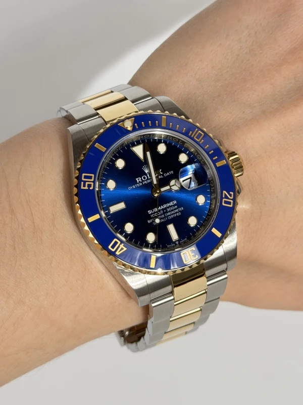 Rolex Date 41 mm Steel and Yellow Gold 126613lb-0002 4