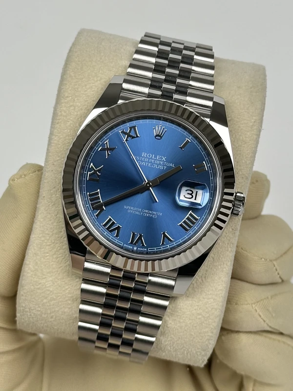 Rolex 41mm Steel and White Gold 126334-0026 4