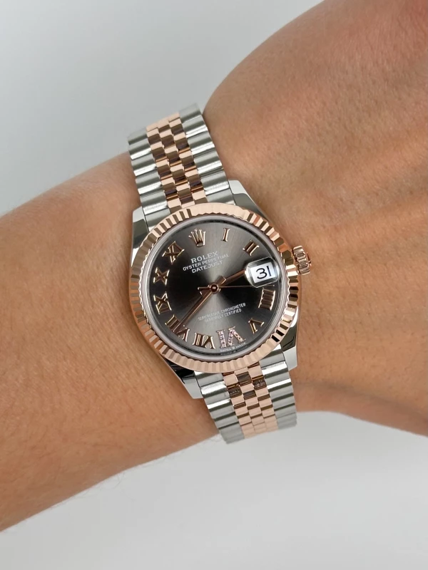 Rolex 31mm Steel and Everose Gold 278271-0030 7