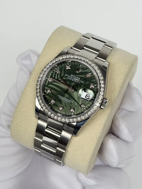 Rolex Datejust 36mm Steel and White Gold 126284rbr-0048 3