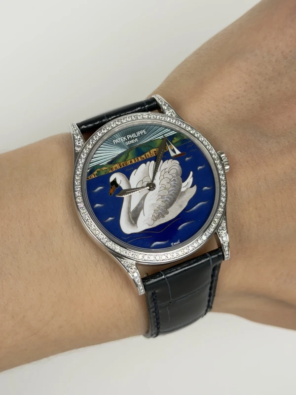 Patek Philippe Cygne Blanc 5077/100G-019 7