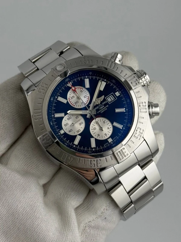 Breitling Super Avenger II Steel - Mariner Blue A13371111C1A1 5