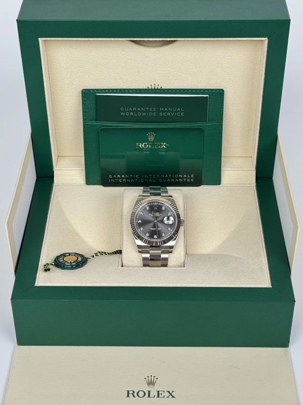 Rolex 41mm Steel and White Gold 126334-0005 5