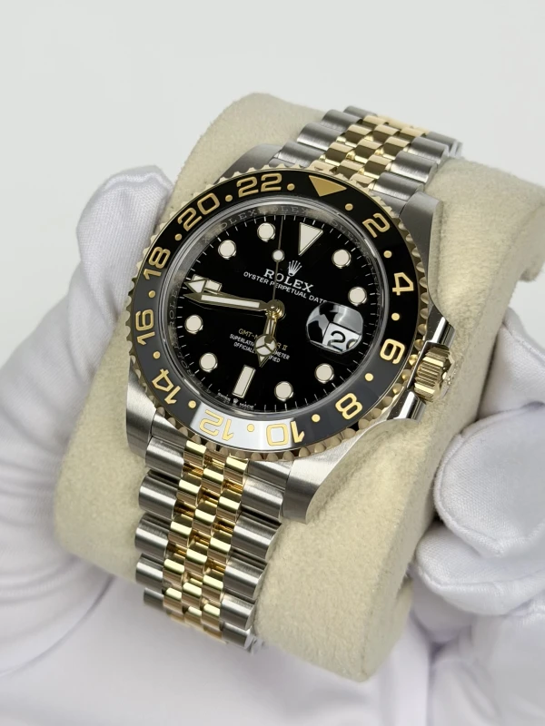 Rolex GMT Master II 40mm Steel and Yellow Gold 126713grnr-0001 3