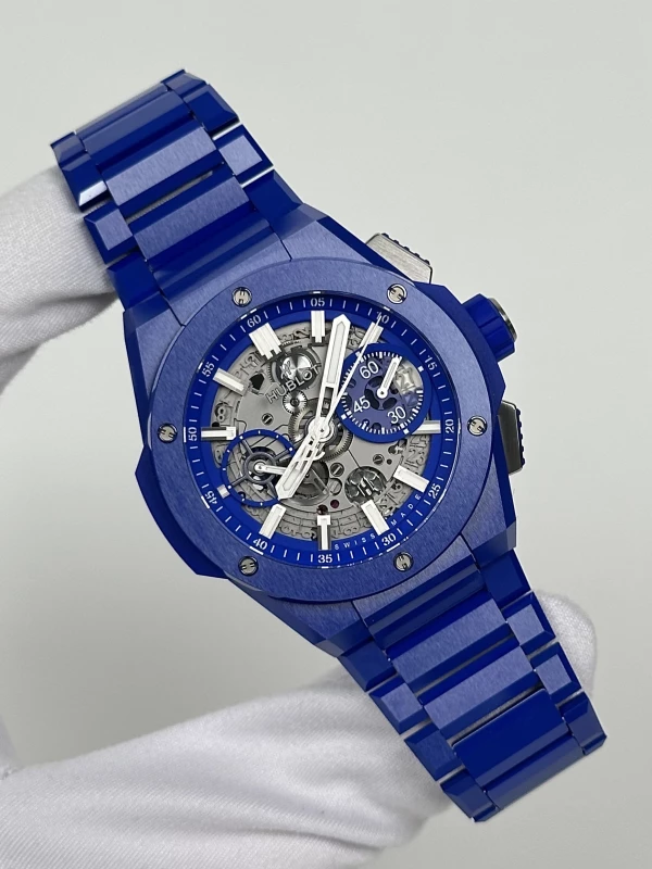 Hublot Integral Blue Ceramic 42 mm 451.EX.5129.EX 2
