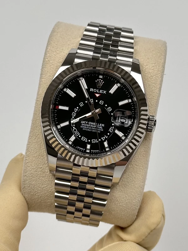 Rolex 42mm Steel and White Gold 336934-0008 4