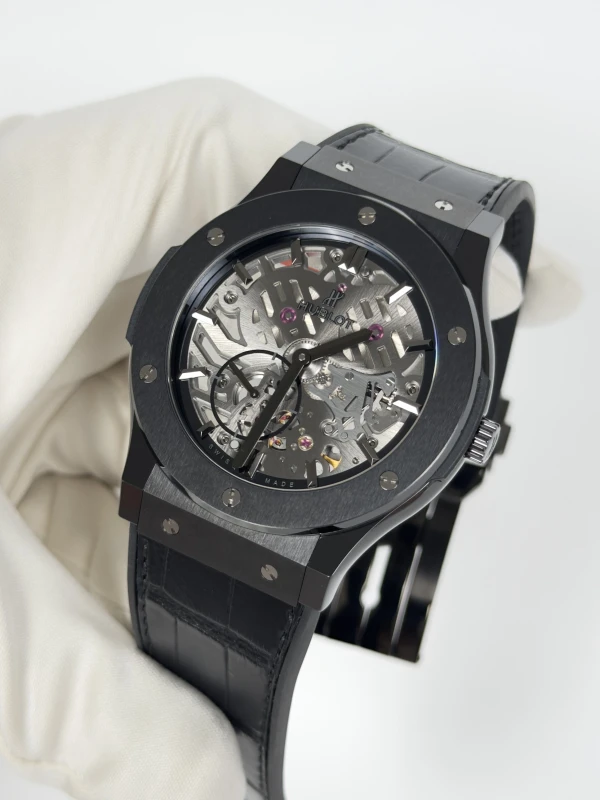 Hublot Ultra-Thin Skeleton All Black 515.CM.0140.LR 3