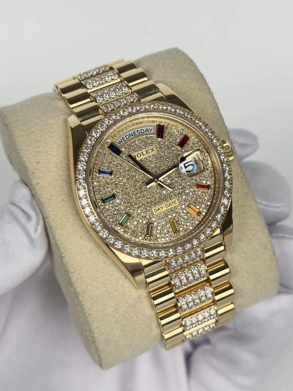 Rolex 36mm Yellow Gold 128348RBR 2