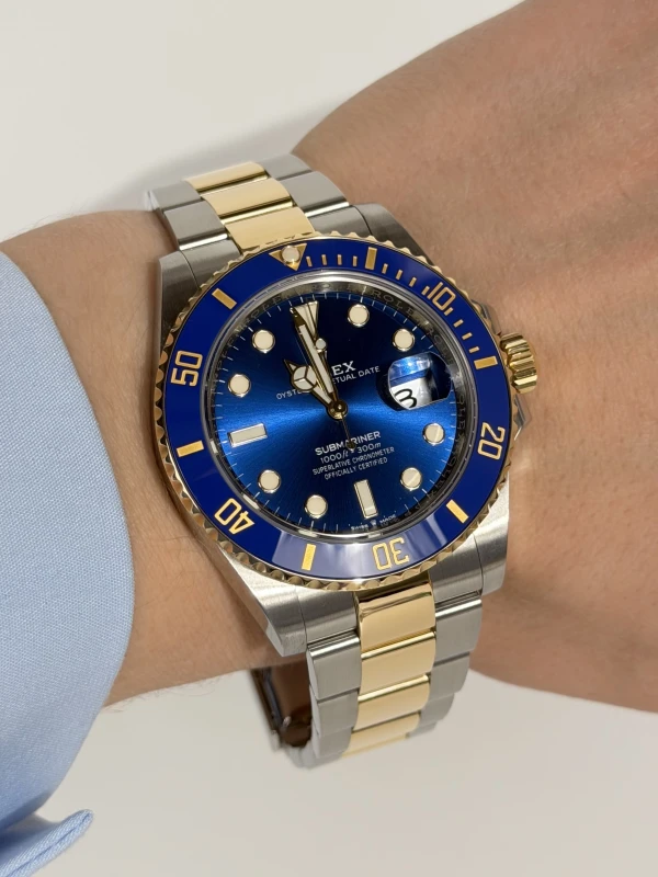 Rolex Date 41 mm Steel and Yellow Gold 126613lb-0002 5