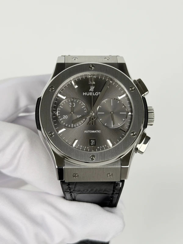 Hublot Racing Grey Chronograph Titanium 45 mm  521.NX.7071.LR 2
