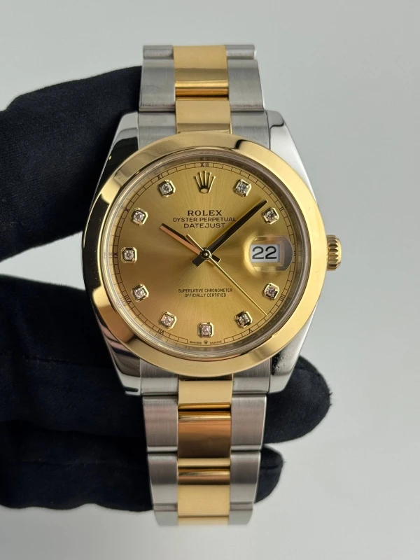 Rolex 41 mm, steel and yellow gold 126303-0011 2