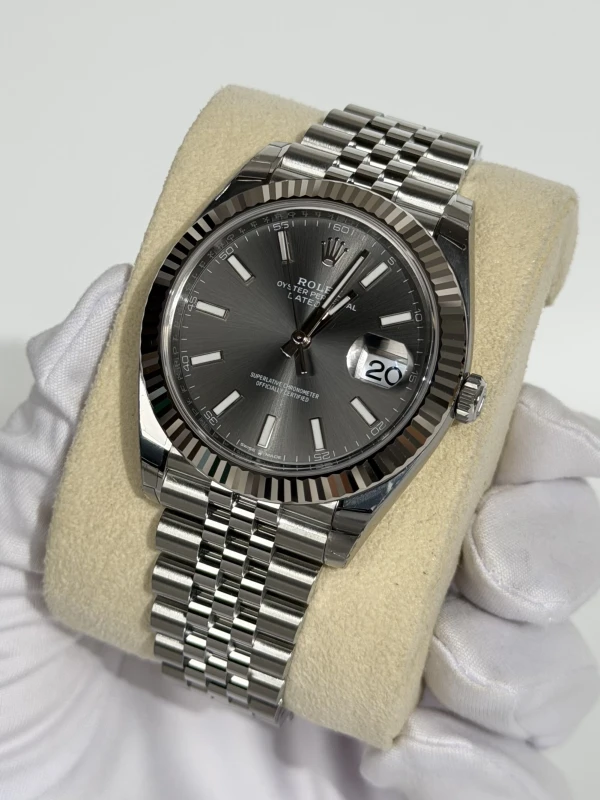 Rolex 41mm Steel and White Gold 126334-0014 3