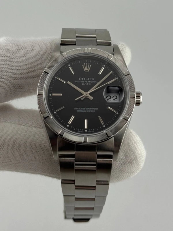 Rolex Date 34 mm steel 15210 2