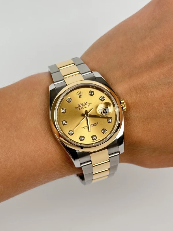 Rolex Steel and Yellow Gold 116203 gdo 8