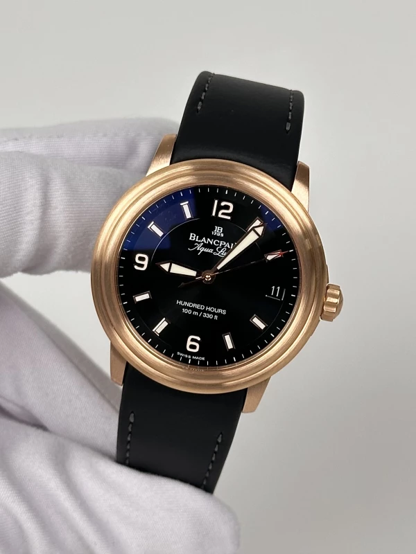 Blancpain Aqua Lung Rose Gold Automatic 2100-3630A-64BDA 4