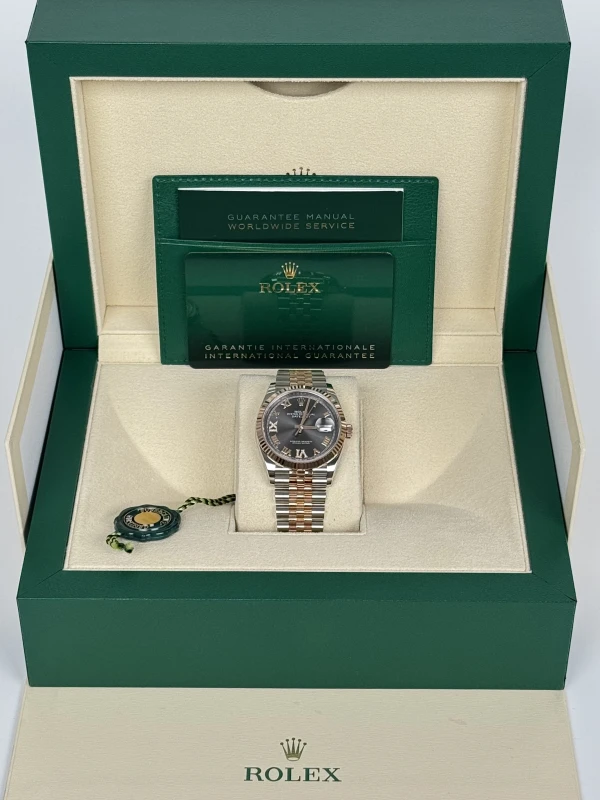 Rolex 36mm Steel and Everose Gold 126231-0023 5