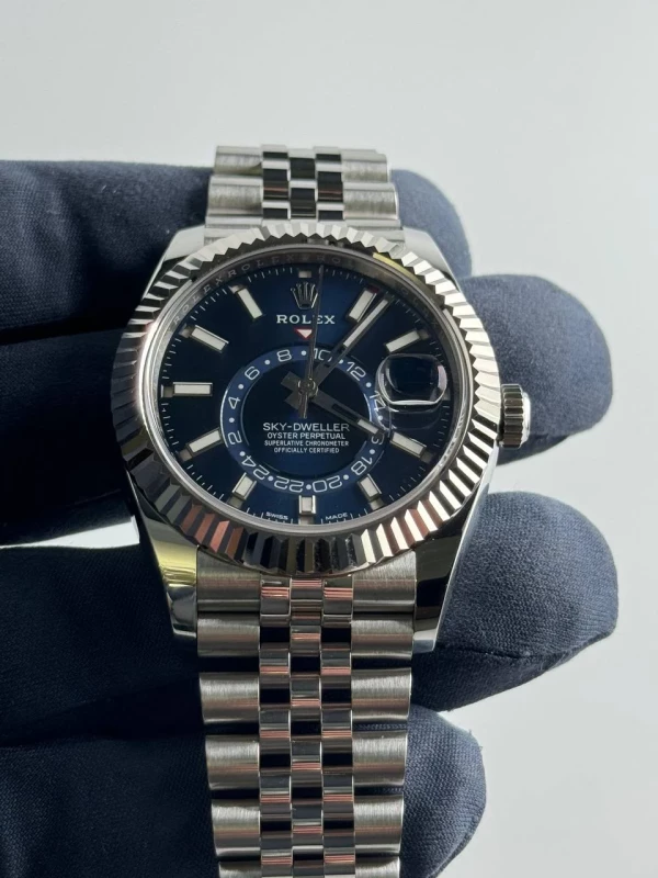 Rolex 42mm Steel and White Gold 326934-0004 5