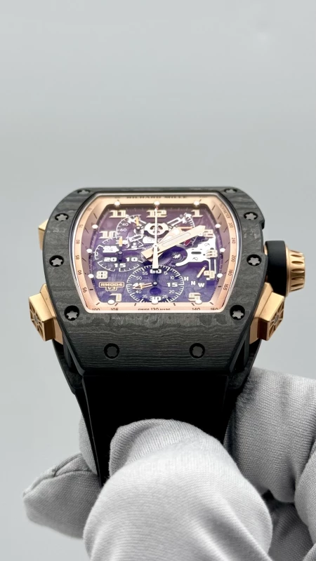Richard Mille Carbon NTPT Split-Second Flyback Chronograph RM004 V3 5