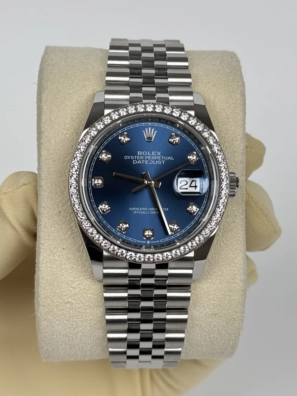 Rolex 36mm Steel and White Gold 126284rbr-0029 2