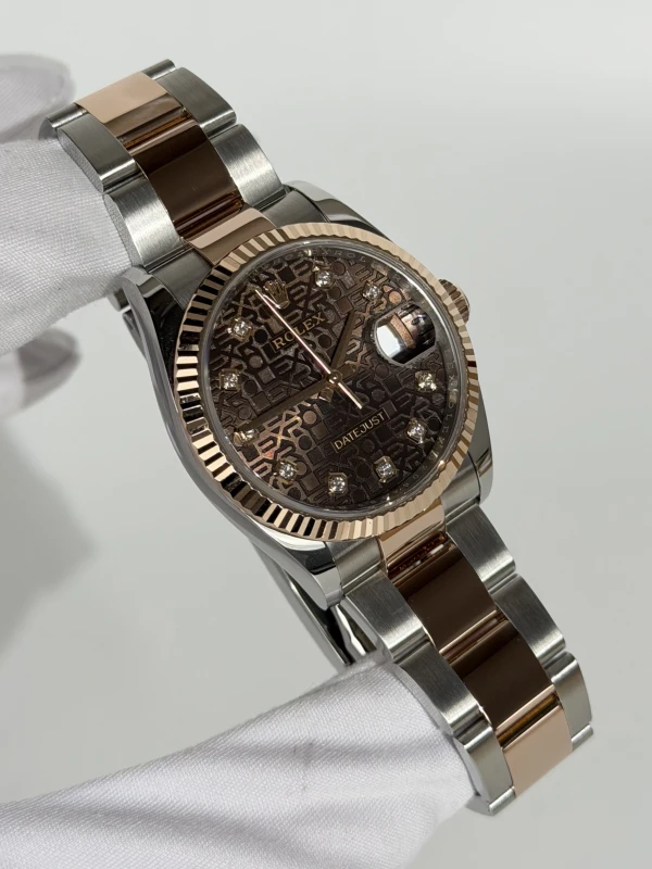 Rolex 36mm Steel and Everose Gold 126231-0026 2