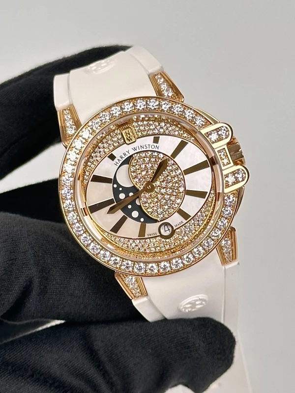 Harry Winston Lady Moon Phase OCEQMP36RR002 3