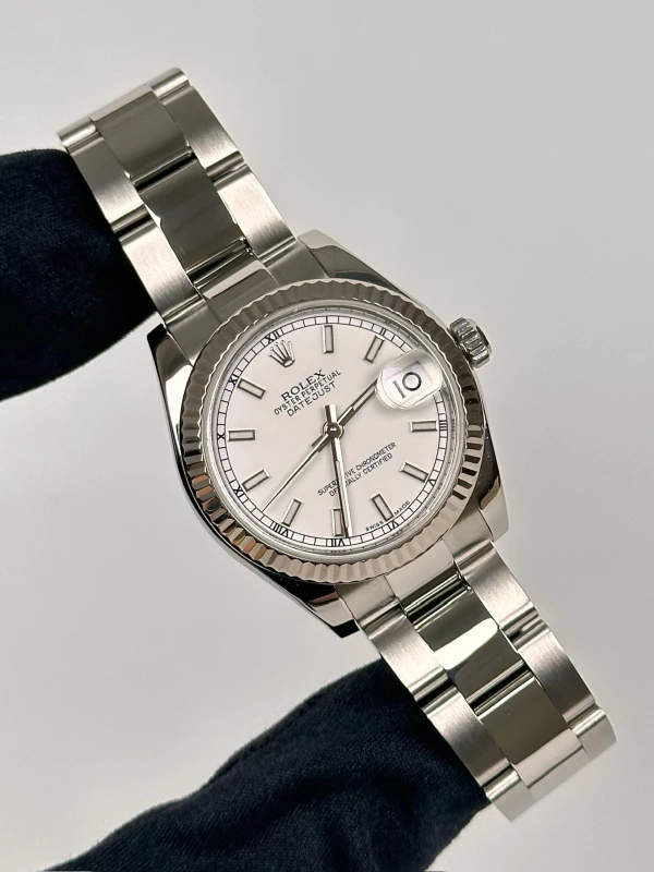 Rolex Datejust 31mm Steel and White Gold 178274-0024 2