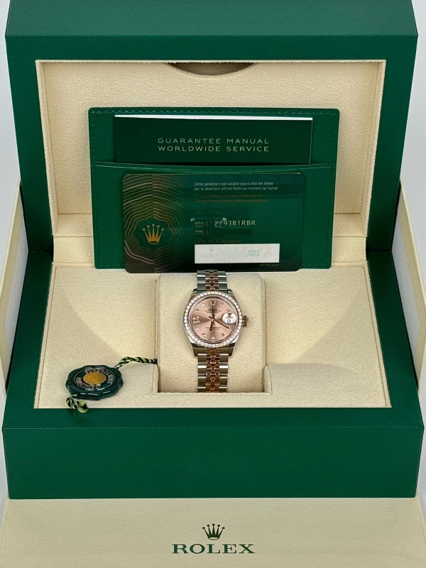 Rolex 28 mm Steel and Everose Gold  279381rbr-0027 5