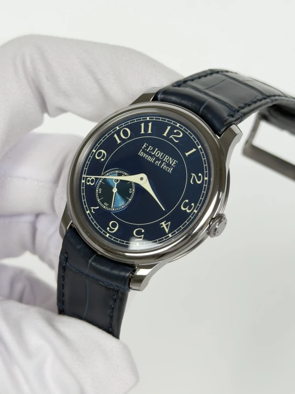 FP Journe Chronometre Bleu Tantalum Chronometre Bleu Tantalum-BlCroco 3
