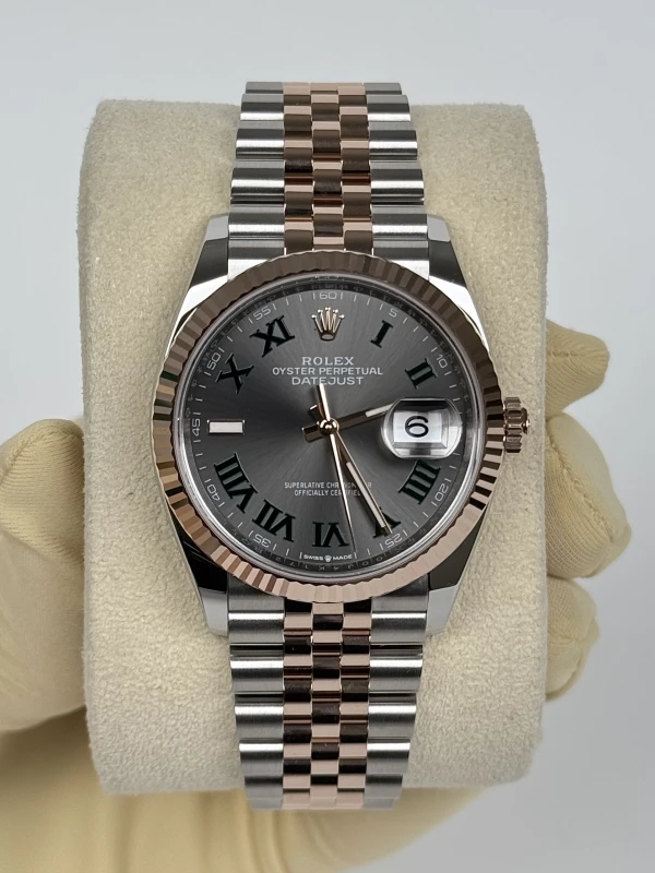 Rolex 36mm Steel and Everose Gold 126231-0029 2