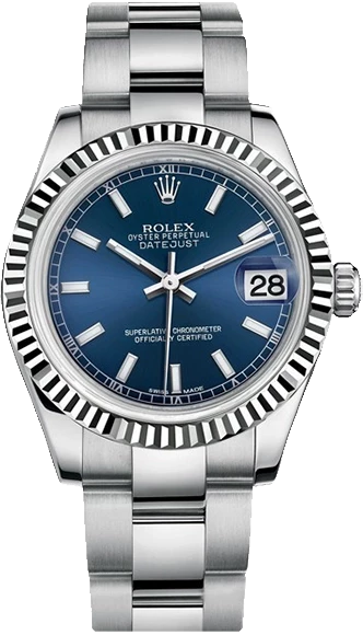 Rolex 31mm Steel and White Gold 178274-0038 изображение - 1