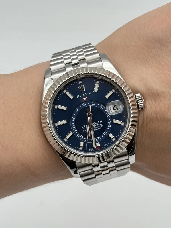 Rolex 42mm Steel and White Gold 326934-0004 8