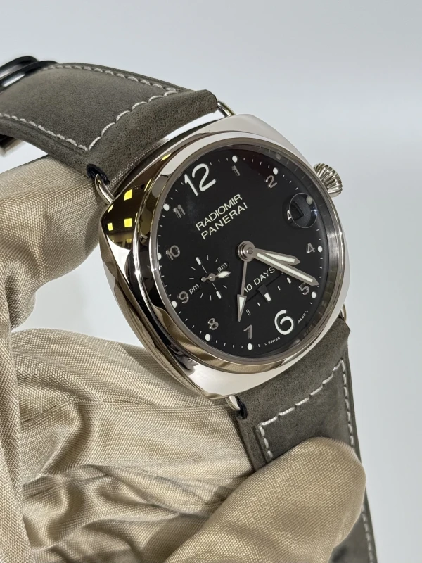Panerai 10 Days GMT Automatic Oro Bianco - 45mm PAM00496 3