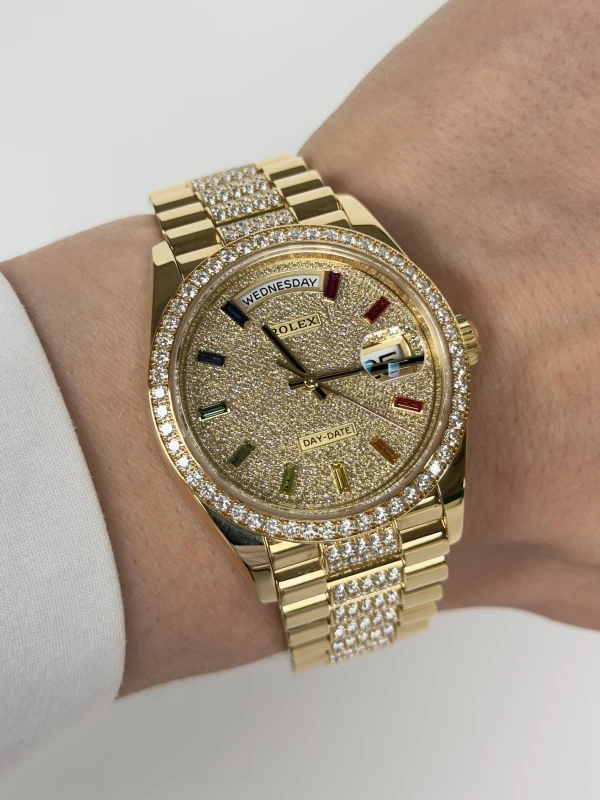 Rolex 36mm Yellow Gold 128348RBR 5