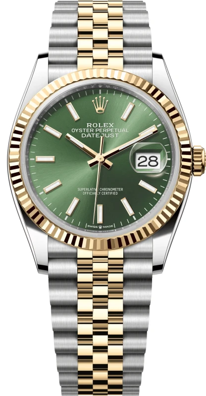 Datejust 36mm Steel and Yellow Gold