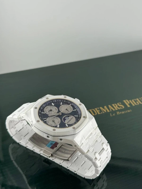 Audemars Piguet Perpetual Calendar White Ceramic 26579CB.OO.1225CB.01 7